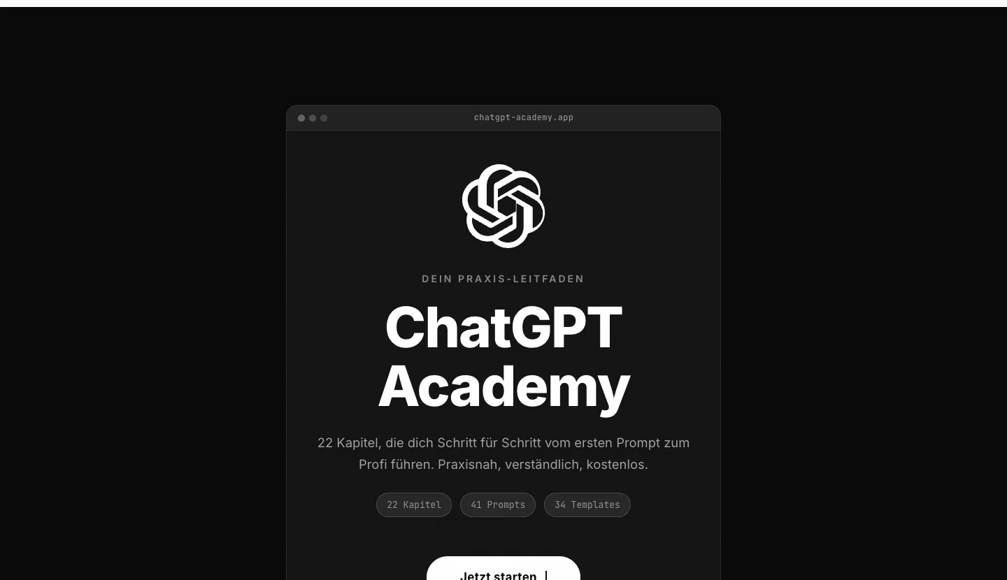ChatGPT Academy